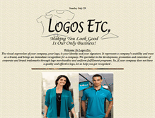 Tablet Screenshot of logosetc.com